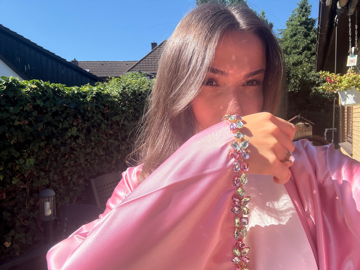 Kimono Zeynep mit Strassband