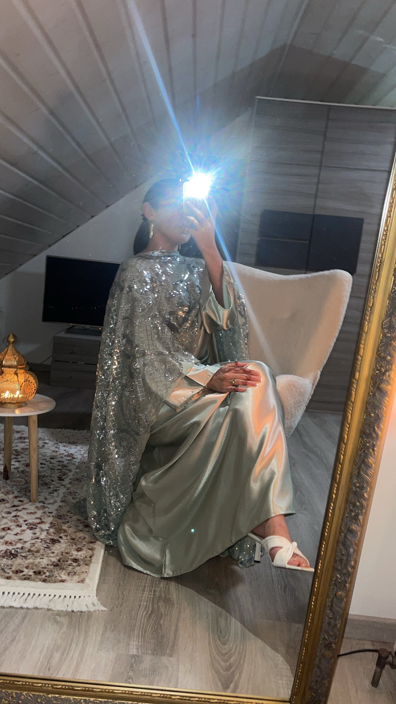 Abaya Shabana with cape