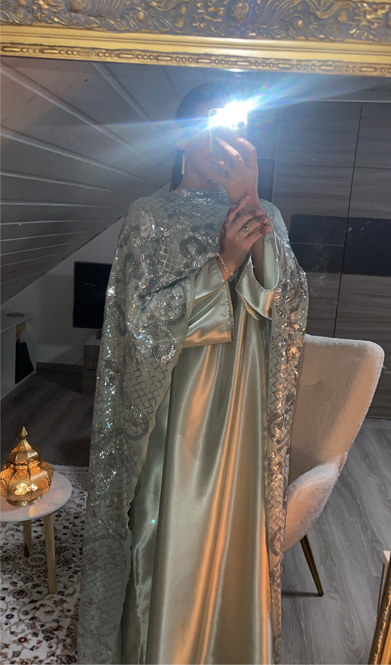 Abaya Shabana with cape
