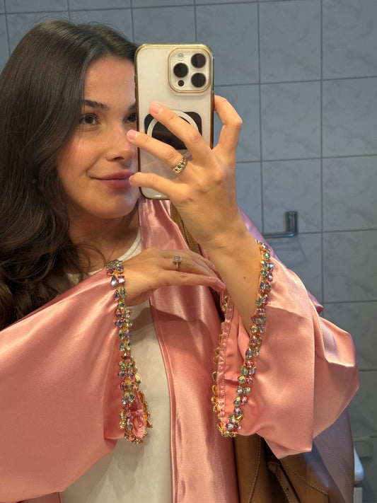 Kimono Zeynep mit Strassband